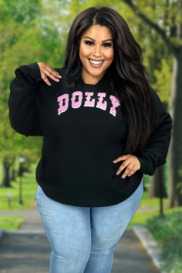 79 GT-V {Quit Talking And Start Doing} Black DOLLY Sweatshirt PLUS SIZE XL 2X 3X