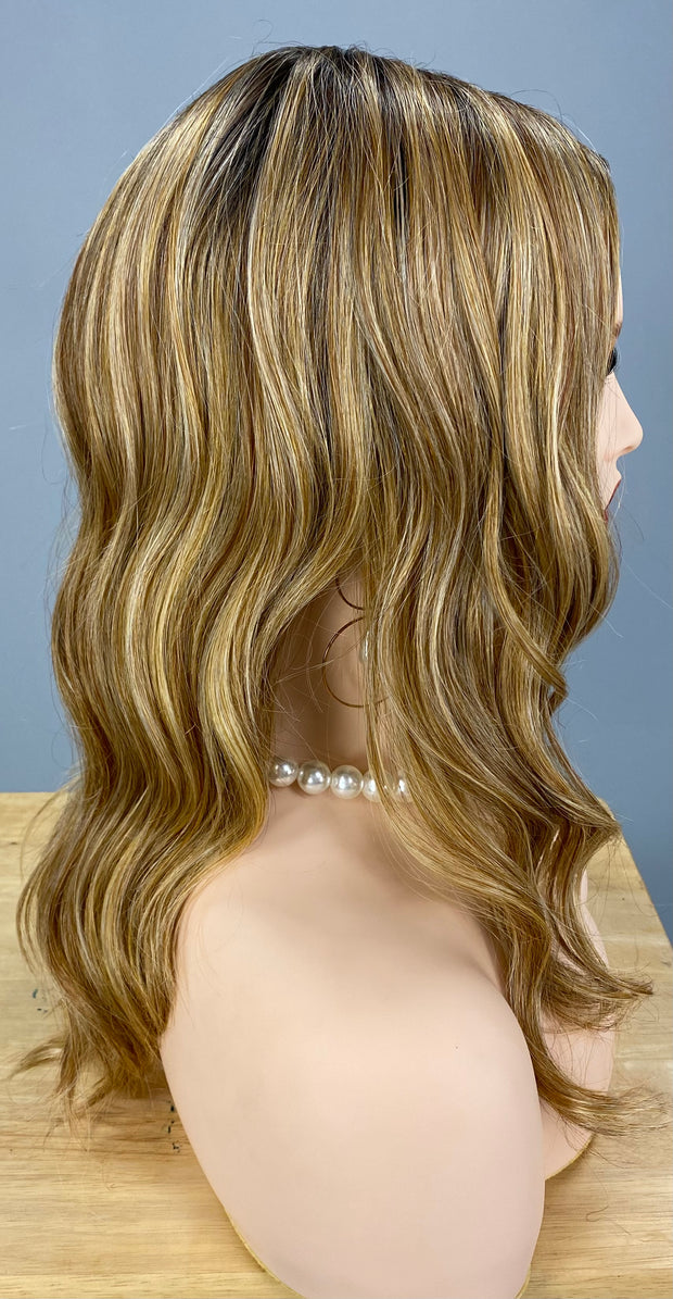 SALE!! "Maxwella 18" (Sugar Cookie with Hazelnut) Belle Tress Luxury Wig