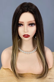 SALE!! "Dolce & Dolce 23" (Caramel Almond) BALAYAGE BELLE TRESS Luxury Wig